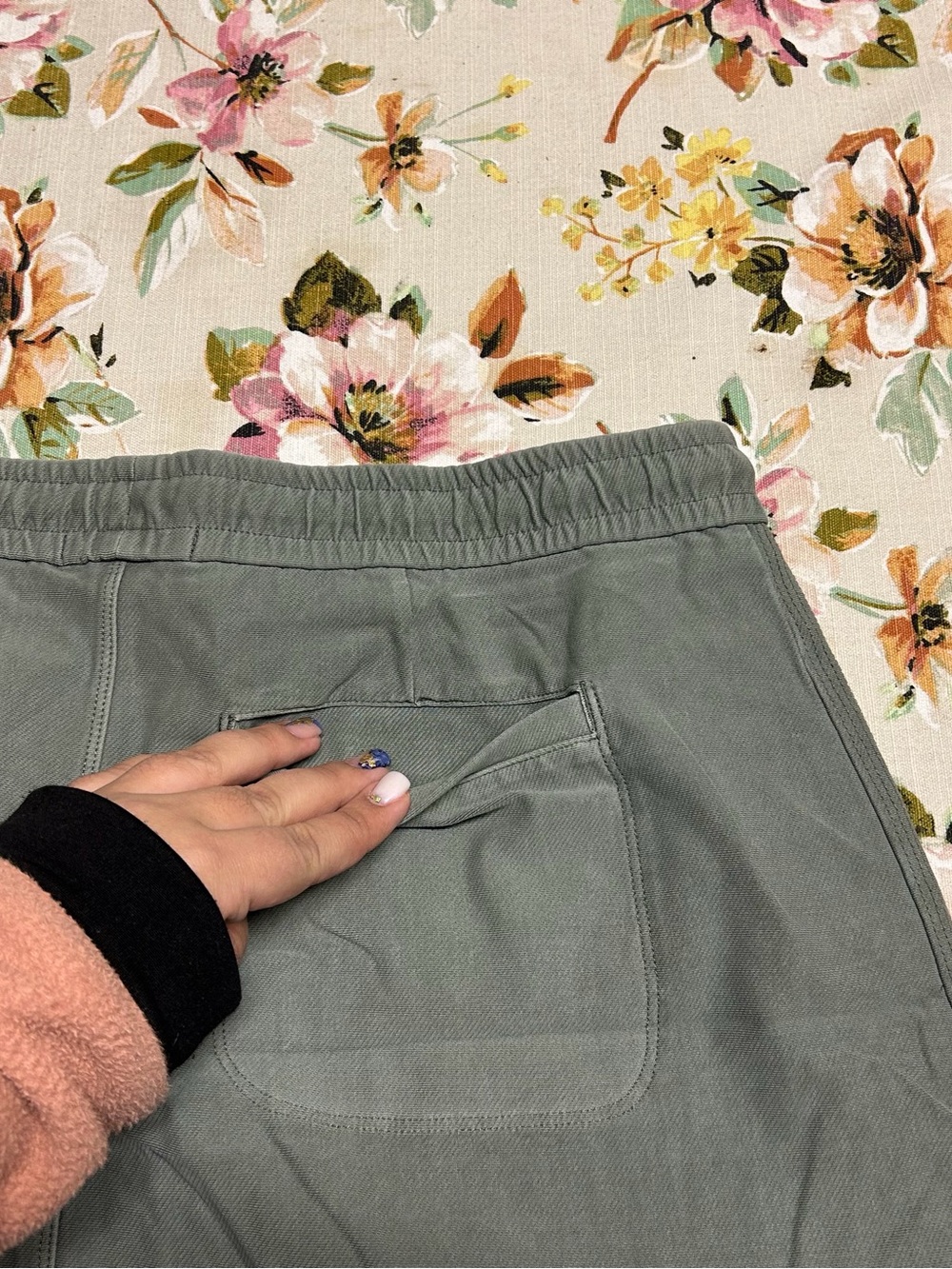 ATHLETA Casual Drawstring Waist Skirt - Sage Green Size 10 - Picture 6 of 6